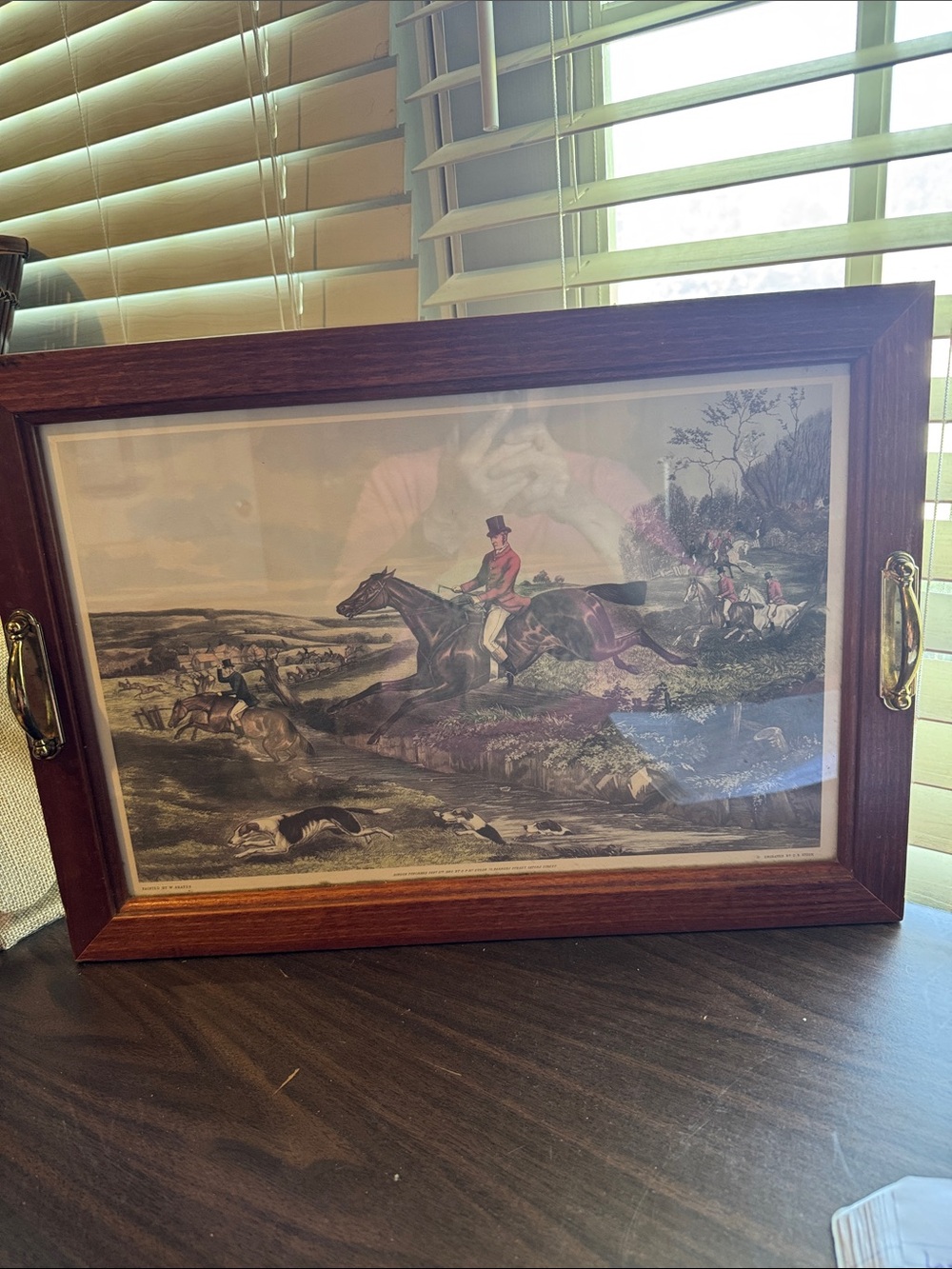 “Full Cry” Tray William Joseph Shayer